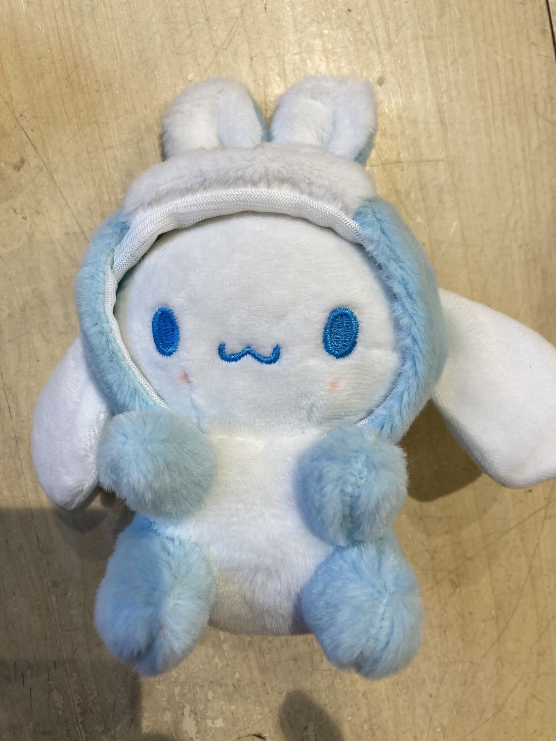 Sanrio Soft Toy Key Chain Rabbit Hood, Type: Cinnamoroll