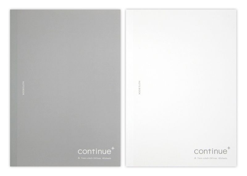 Notebook 7mm-ruled 40 Continue plus@A5 ノート コンティニュープラス A罫 40枚