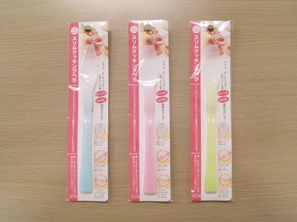 PE, PP Spatula@スリムクッキングヘラ