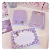 Kuromi memo pad (3 types)