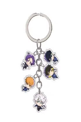 Blue Lock Acrylic Keychains 5  Character #2 (run style)