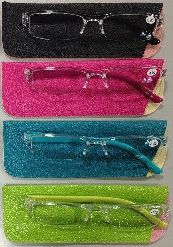 Glasses@ケース付き老眼鏡　＋1.0