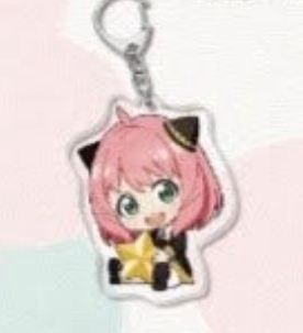 SPY FAMILY acrylic key chain Anya (stella star)