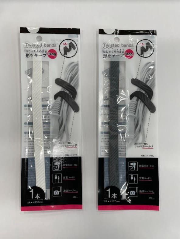 Long sized shape memory cord band@形状記憶コードバンドロングタイプ 1本入