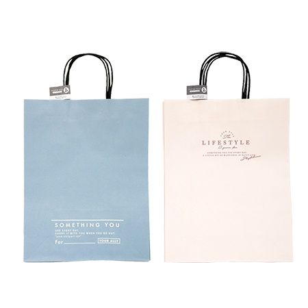 PAPER BAG 2P LOGO@ペーパーバッグ 2枚 ロゴ