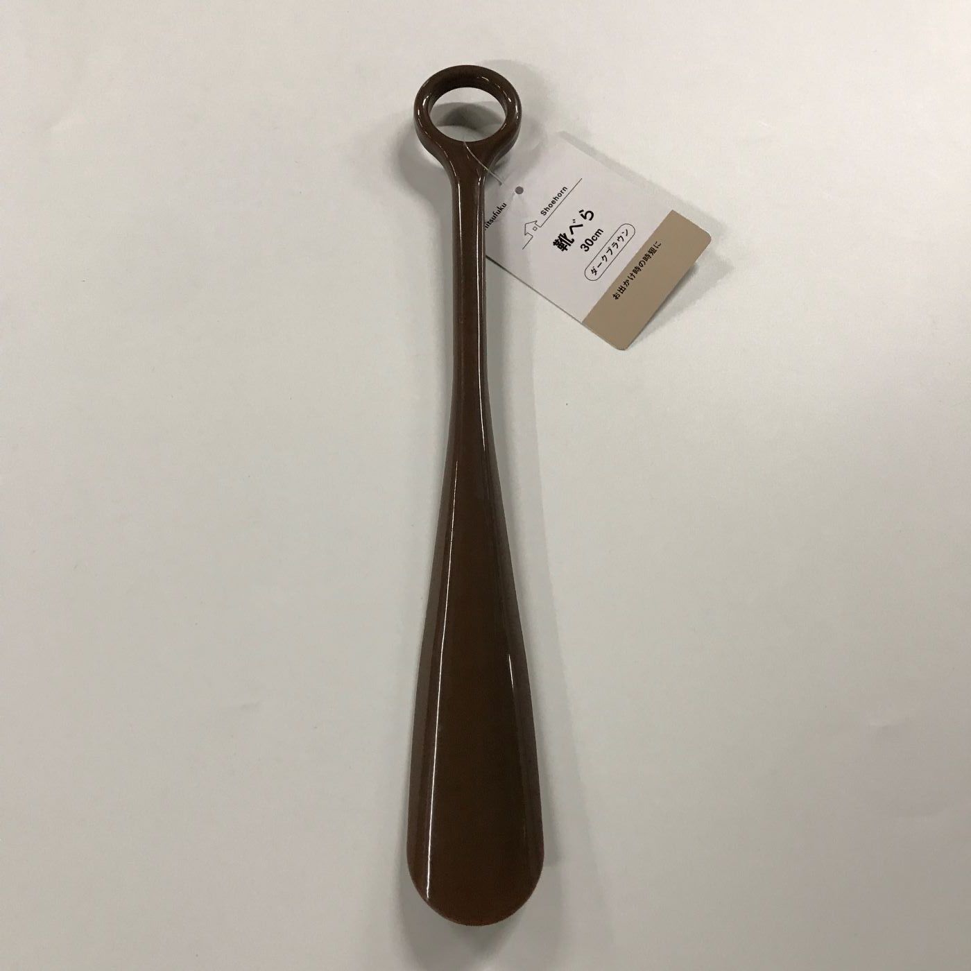 Shoehorn 30cm dark brown@靴べら30cmダークブラウン