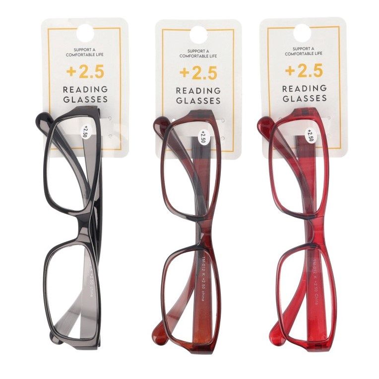 plastic frame reading glasses@プラ老眼鏡(2.5度)