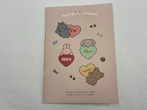 A5 notebook@nonbiri classA5ノート