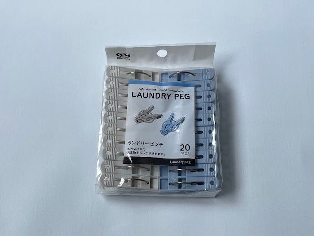 Laundry peg 20P GY/BL@ランドリーピンチ20P GY･BL