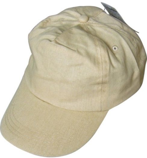 PLAIN COTTON CAP/BEIGE@ｻｲｽﾞ調整可能ｺｯﾄﾝ帽子前立ﾒｯｼｭ付(ﾍﾞｰｼﾞｭ)