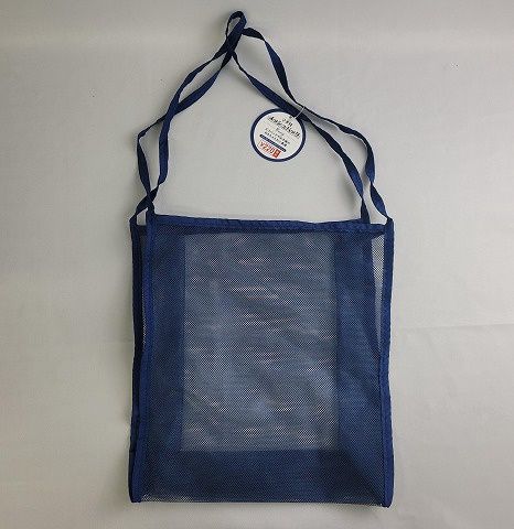bag@高額（2.0）マチ付メッシュバッグネイビー
