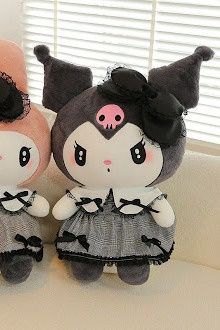 Kuromi Soft Toy (Gothic Lolita)