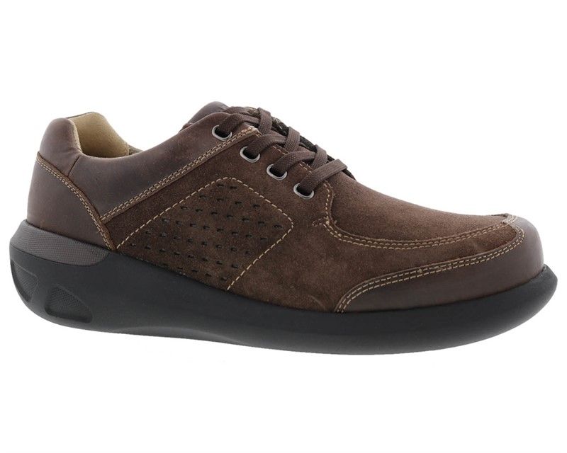 Miles, Color: Brown, Gender: Mens, Size Width: 9.5