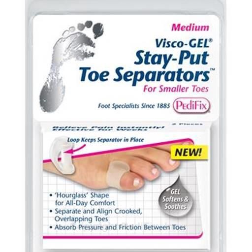Stay Put Toe Separators