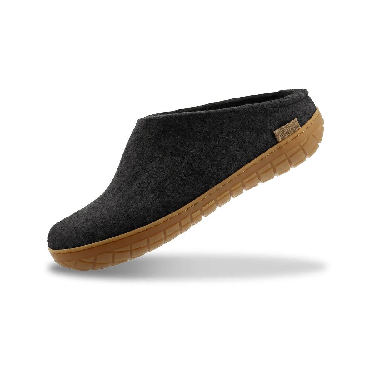 Slip On Rubber Sole, Color: Charcoal, Gender: Unisex, Size Width: 37