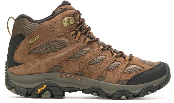 Moab 3 Mid WP Mens, Color: Earth, Gender: Mens, Size Width: 8