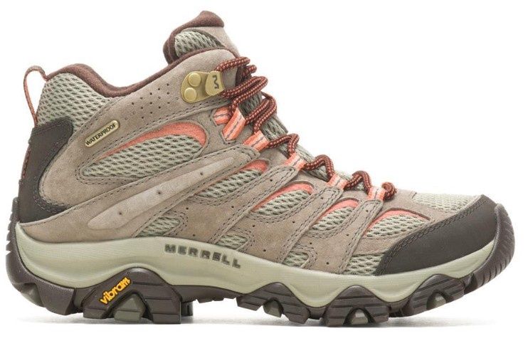 Moab 3 Mid WP Womens, Color: Bungee, Gender: Womens, Size Width: 6