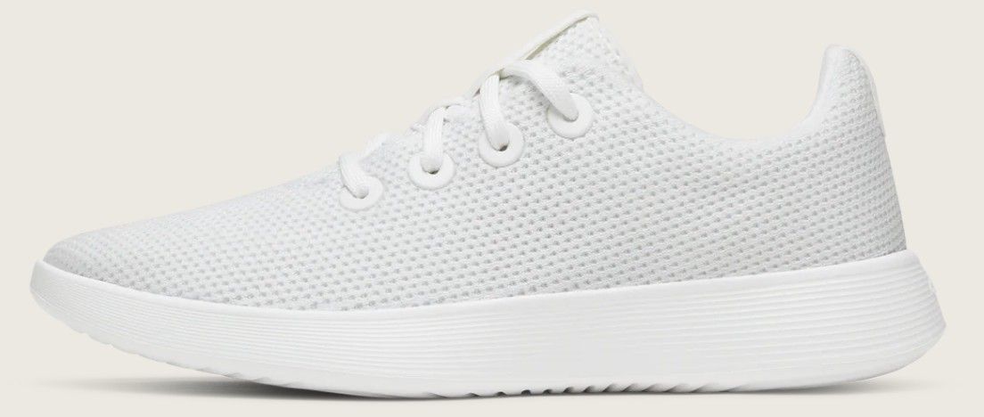 AllBirds Tree Runner NZ Mens, Color: Blizzard, Gender: Mens, Size Width: 10