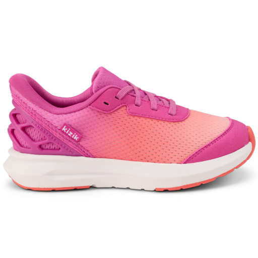 KIDS' ATHENS 2 (BIG), Colour: FIERY CORAL/ROSE VIOLET, Size: 4YStandard