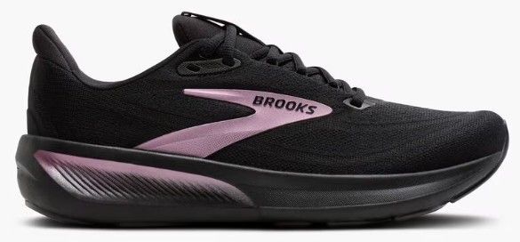 Brooks Revel 9, Color: 043 - Black/Black/Rose Gold, Gender: Womens, Size Width: 9 B