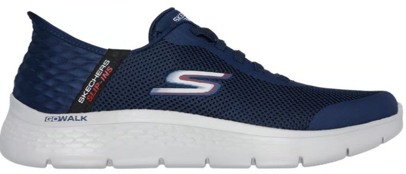 Go Walk Flex Men's, Color: Navy, Gender: Mens, Size Width: 9
