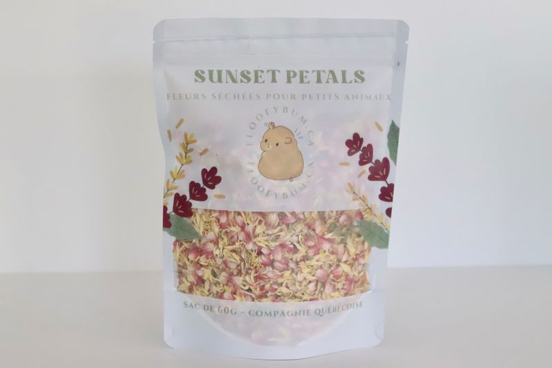 Sunset Petals - Mélange de fleurs séchées