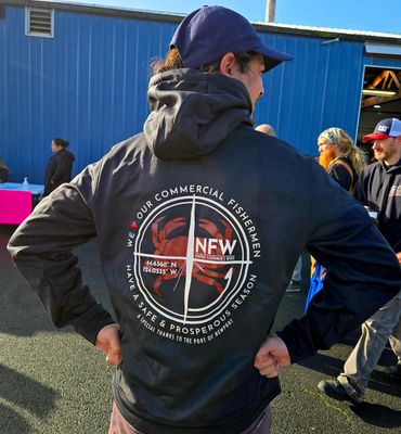 We Love our Fishermen Hoodie (adult)