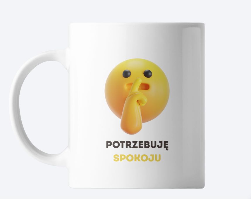 Kubek emocji - POTRZEBUJĘ SPOKOJU