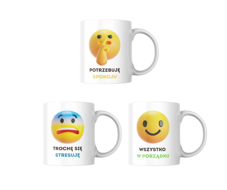 Pakiet 3 Kubków Emocji