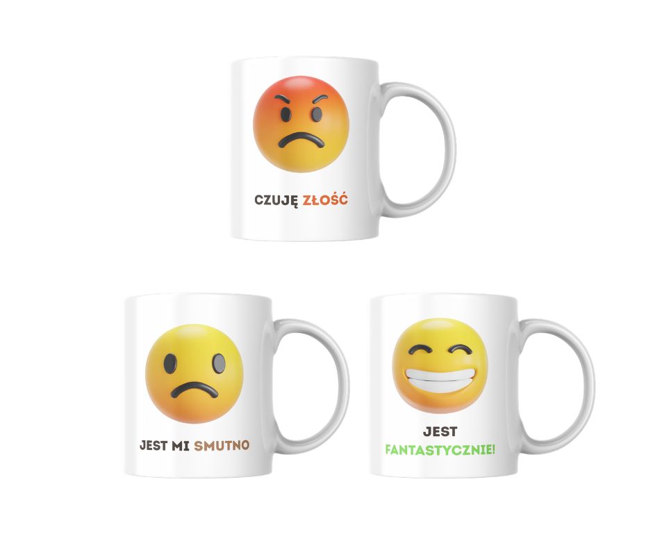 Pakiet 3 Kubków Emocji