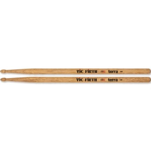 Vic Firth american classic 5bt terra series drumsticks, wood tip