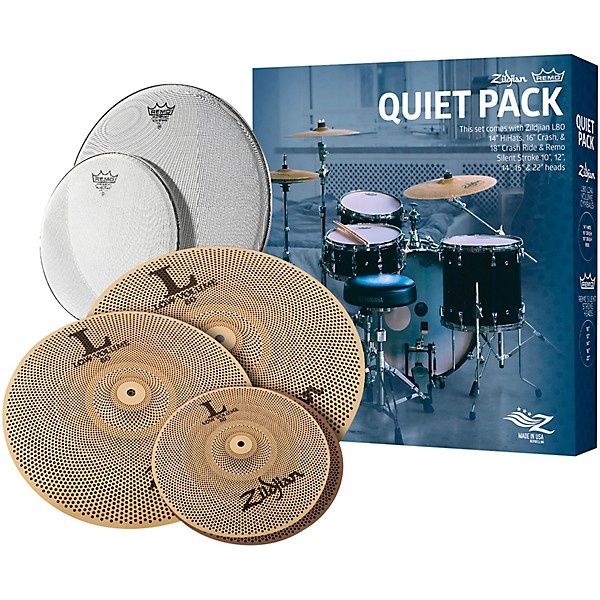 Zildjian  LV468   REMO SILENTSTROKE QUIET PACK