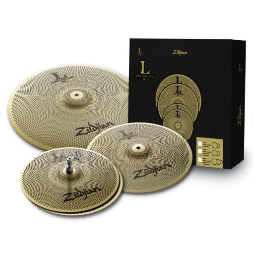 l80 low volume cymbal pack - 13/14/18"
