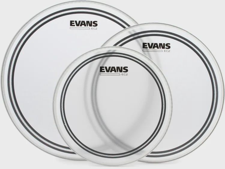 Evans EC2S Frosted Tom Pack