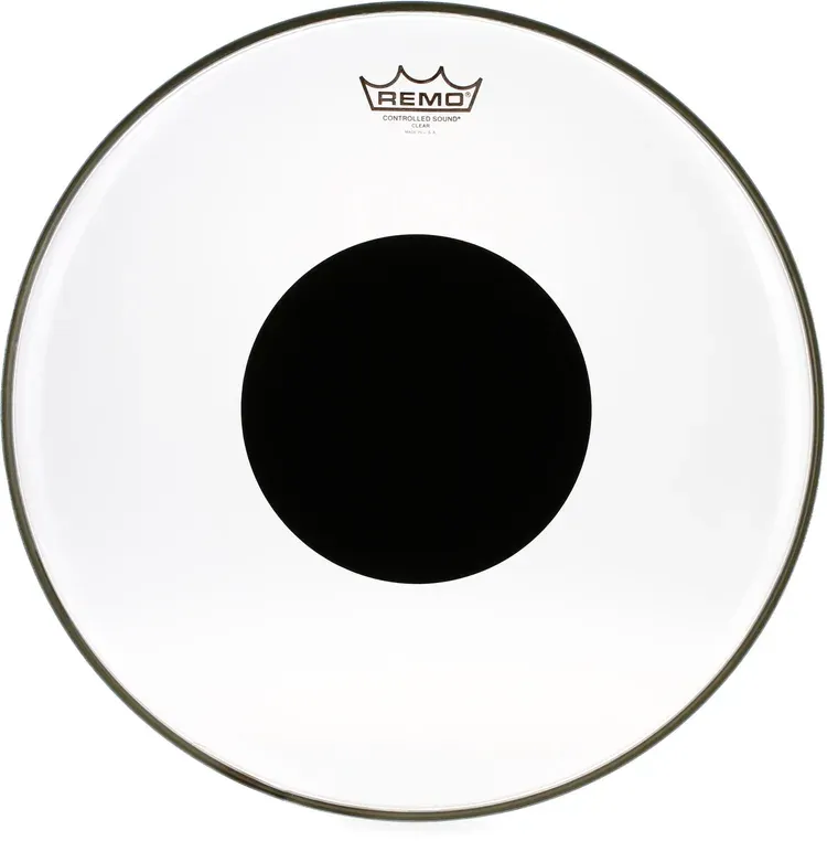 Remo CS-0316-10   Black dot clear