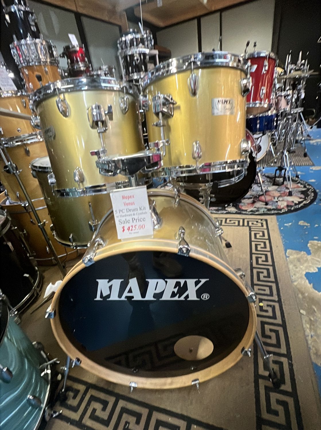 Mapex Venus 5 Piece Drum Kit