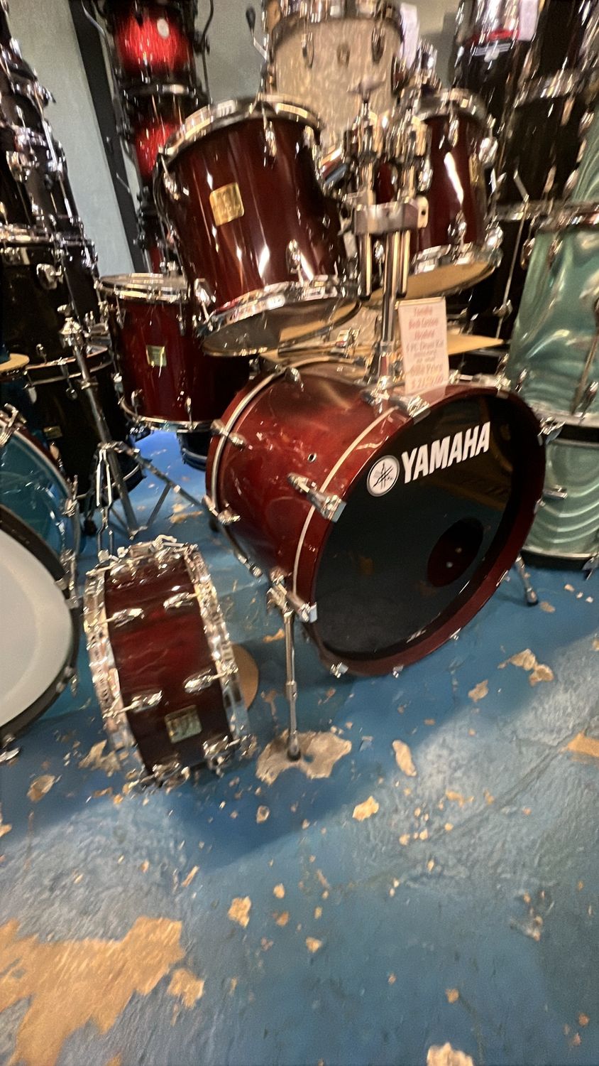 Yamaha Birch Custom Absolute 5pc Drum Kit