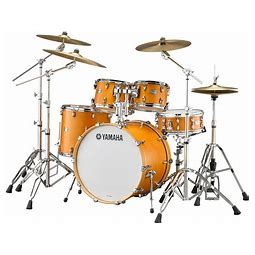 Yamaha TMP2F4 Tour Custom 4-piece Shell Pack - Candyapple     Satin