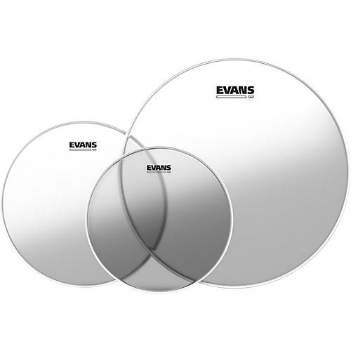 Evans G2 Clear 12,13,16 drumhead pack