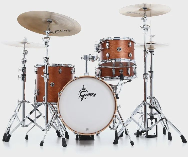 Gretsch Catalina Club 4-piece Shell Pack - Satin Walnut Glaze