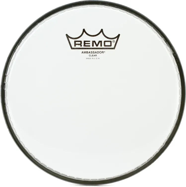 Remo BA-0308-00 Ambassador Clear 8” Drumhead
