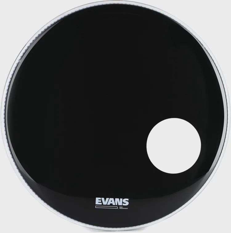 Evans EQ3 Resonant Black 24” Drumhead