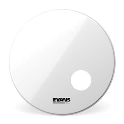 Evans  EQ3 26" Reo Smooth White w/Port