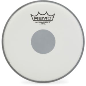 Remo CS-0108-10   Black dot  coated 8"