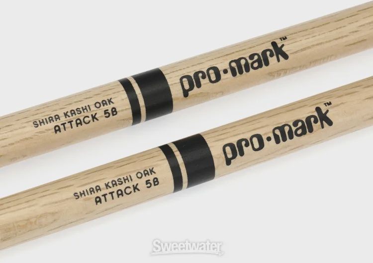 Pro-Mark PW5BN  oak nylon tip  drum sticks