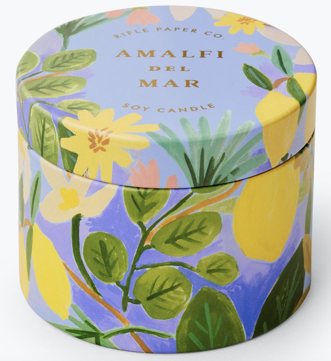 Amalfi del Mar Tin Candle