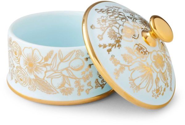Collette Round Porcelain Box
