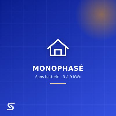 Monophasé sans batterie