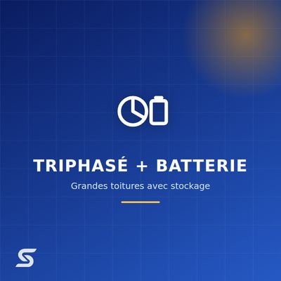 Triphasé avec stockage