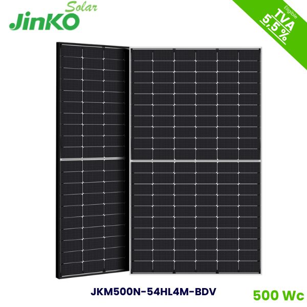 Jinko Tiger Neo 500 Wc PPE2-V2 bas carbone (TVA 5,5 %)